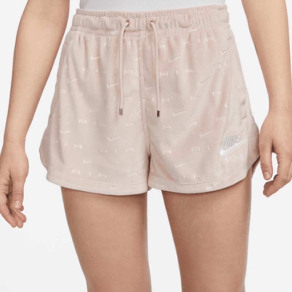 Nike Air Velour Shorts Pink Size S